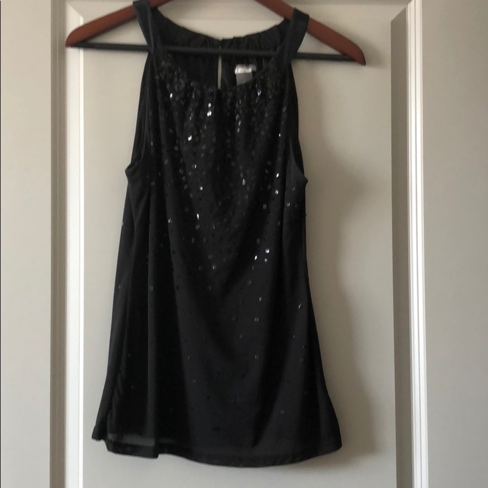 3 for $10 Black Top w/sequin embellishment